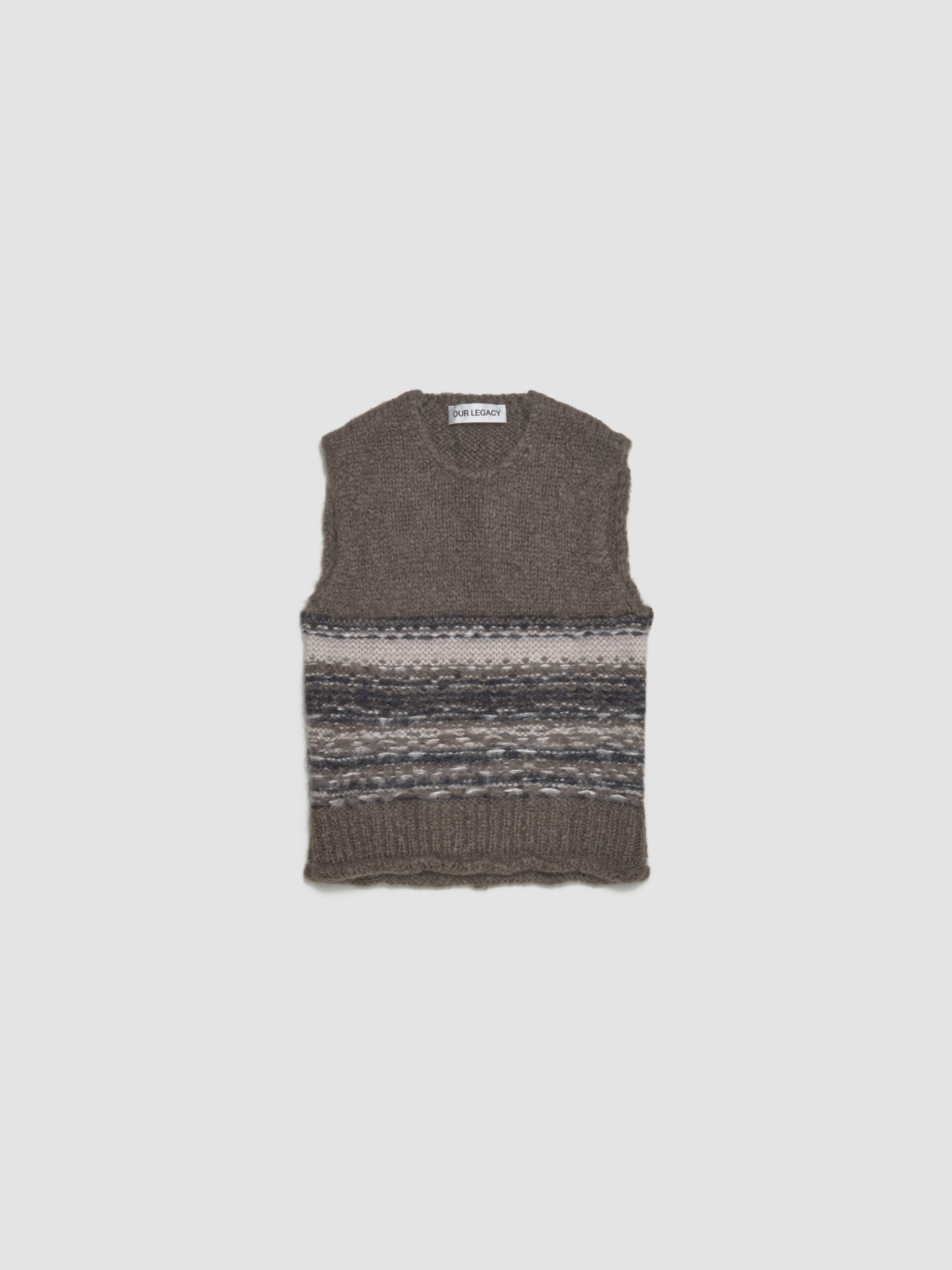 Pleaser Tank in Blur Fair Isle