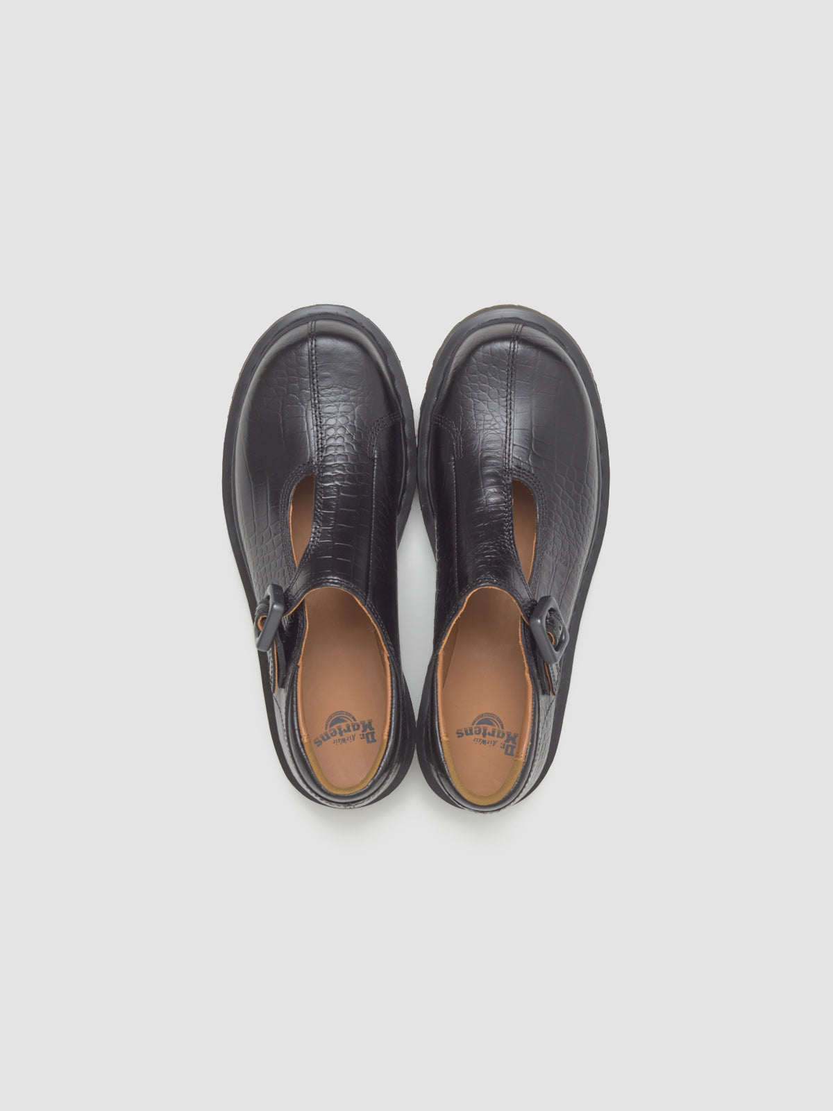 Rejena Mary Jane Shoes in Black