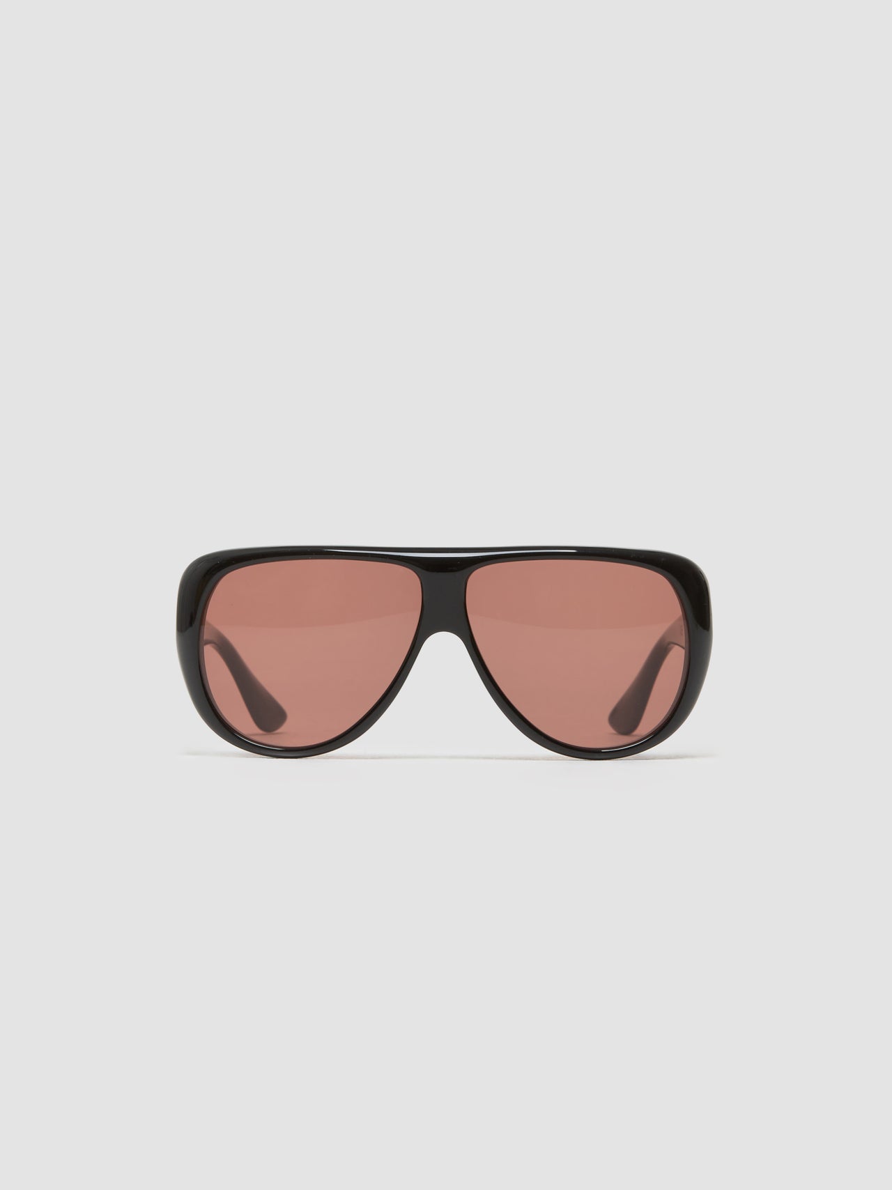 Gambia Sunglasses in Black with Tobacco Lenses