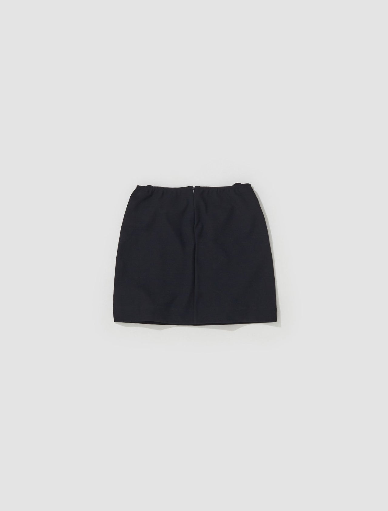 Mini Skirt with Hip Heart Detail in Black