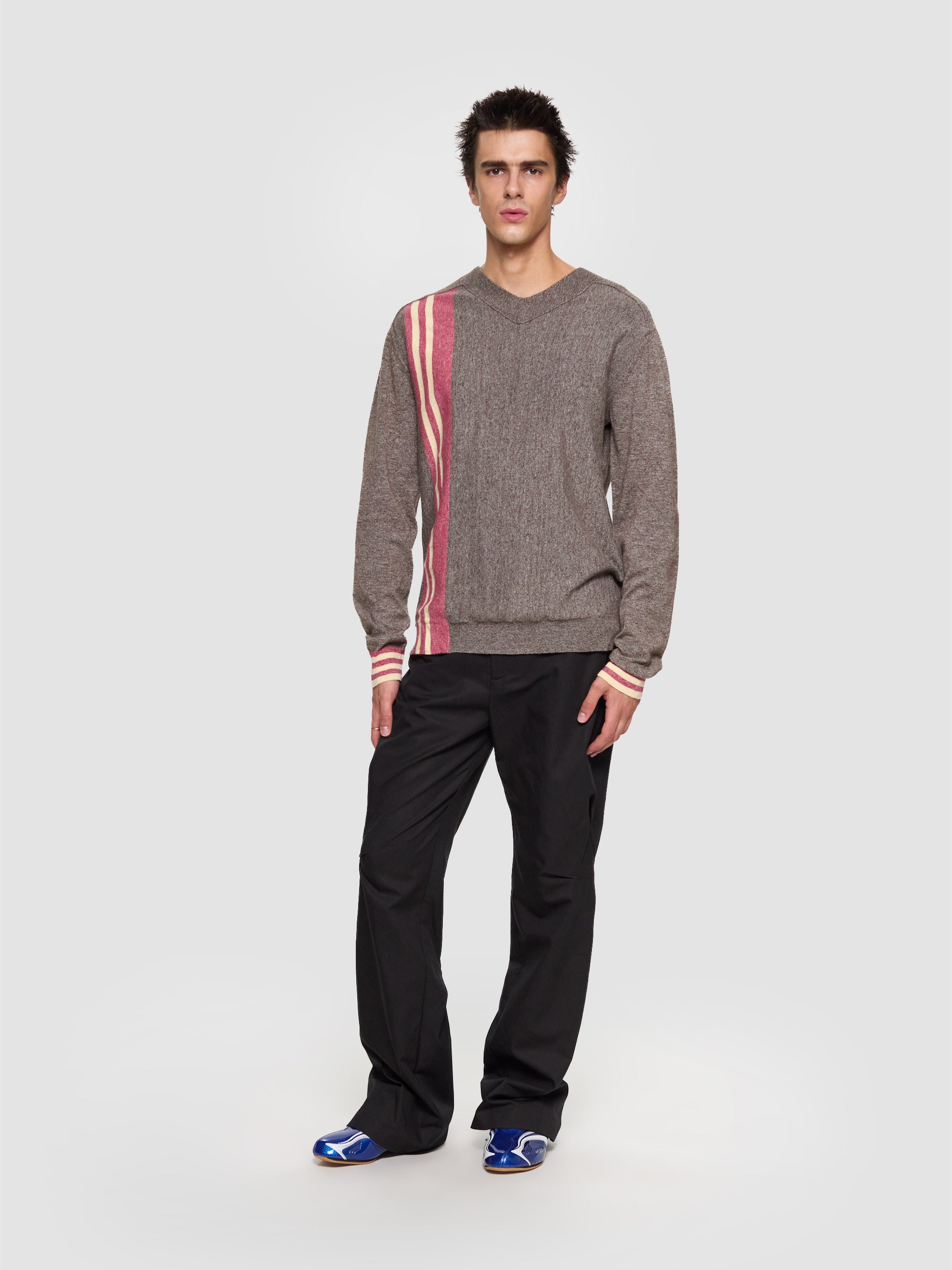 Ostro Jumper in Brown Melange