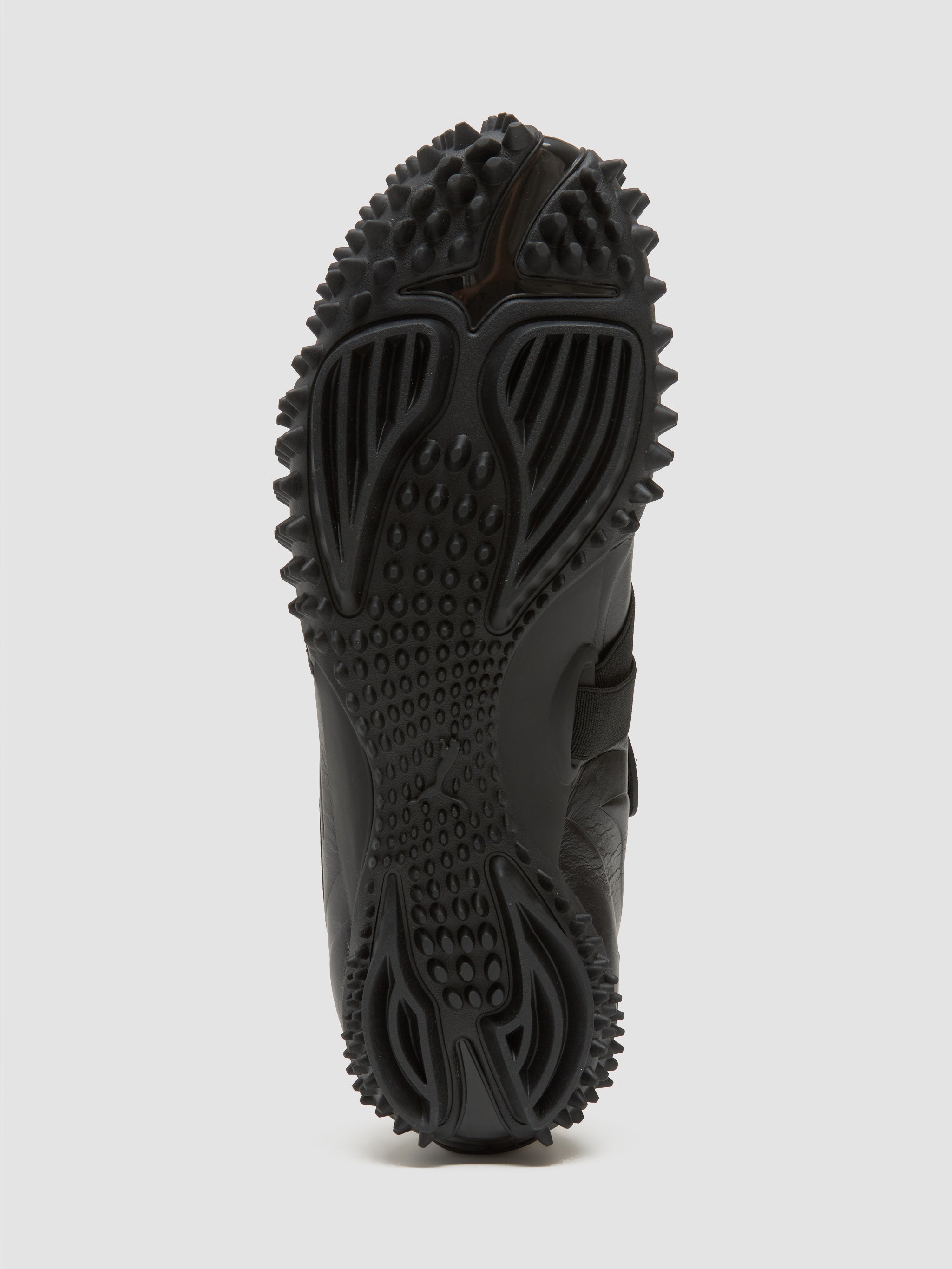 x Slam Jam Mostro Deboss Sneaker in Black
