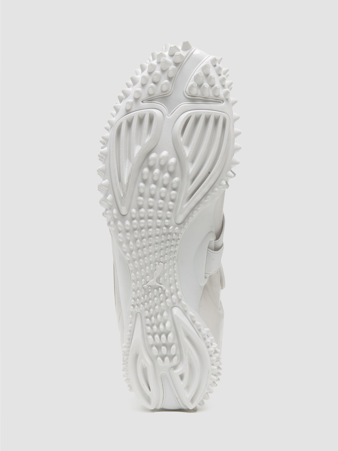 x Slam Jam Mostro Deboss Sneaker in White