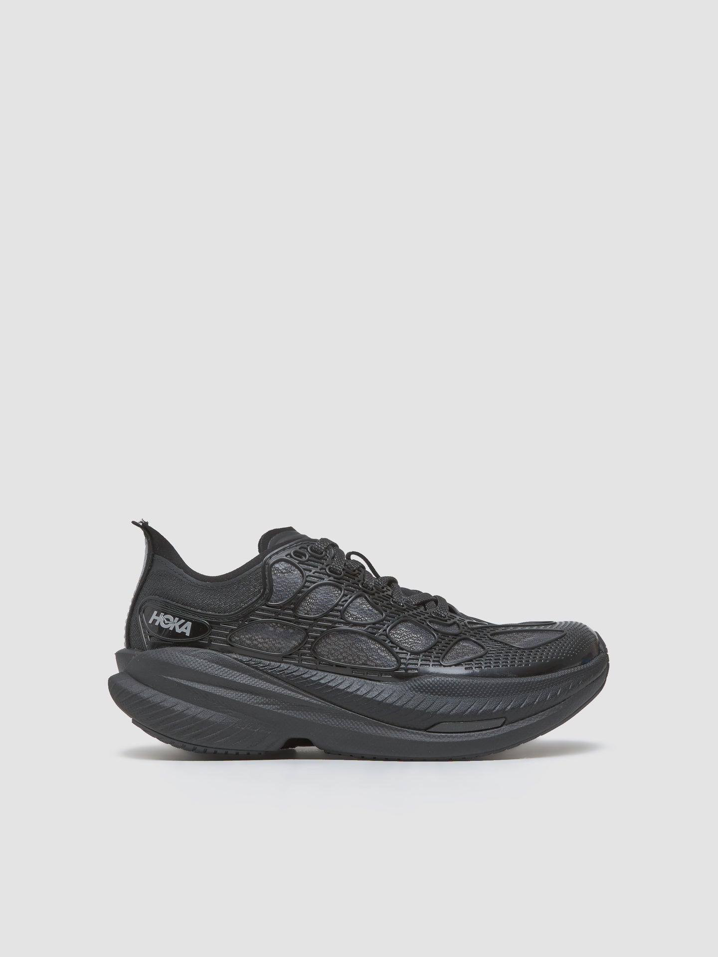 Mach X Caged Sneaker in Black & Midnight Blue