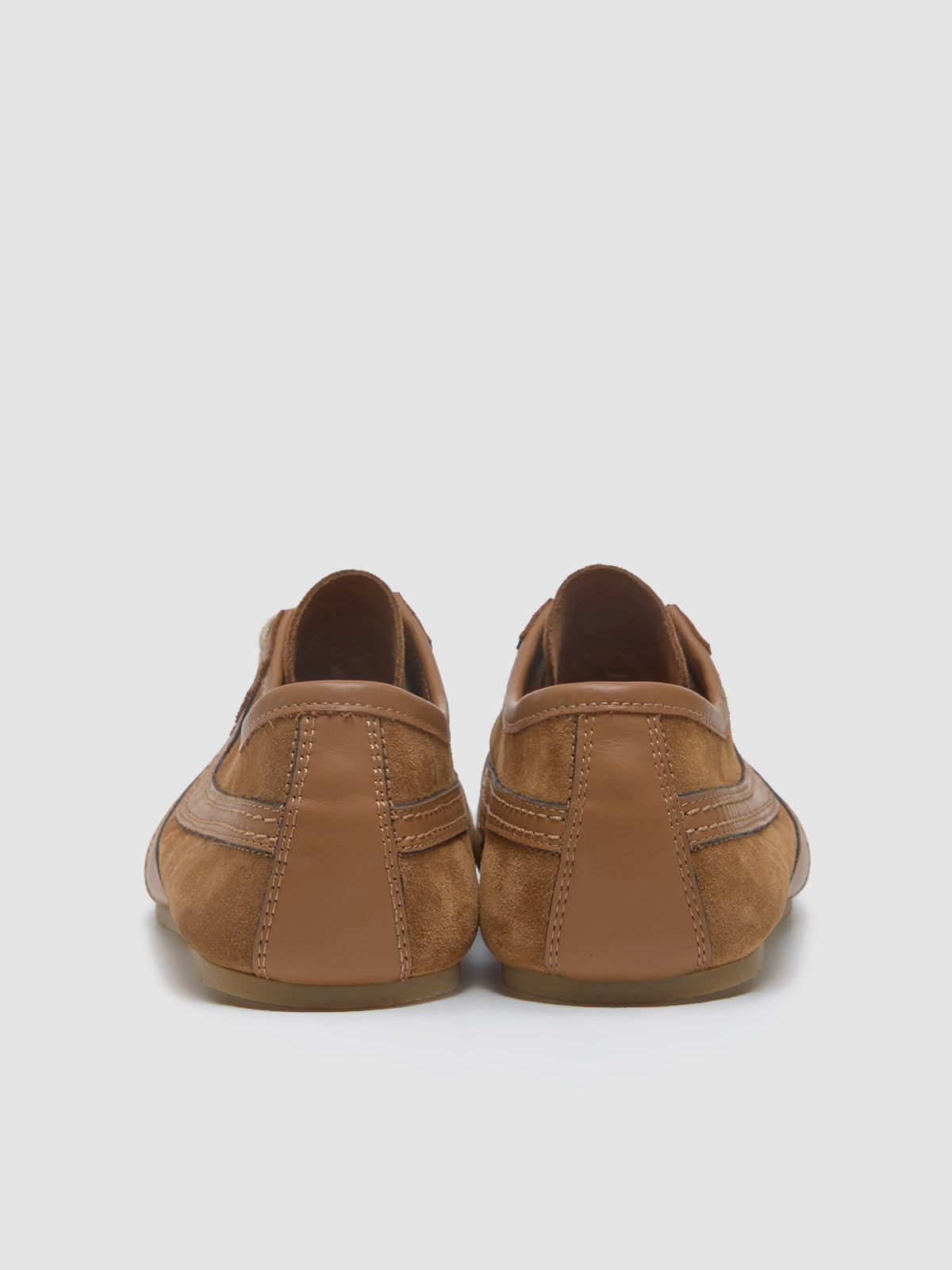 Men's Suede Sneaker in Tan
