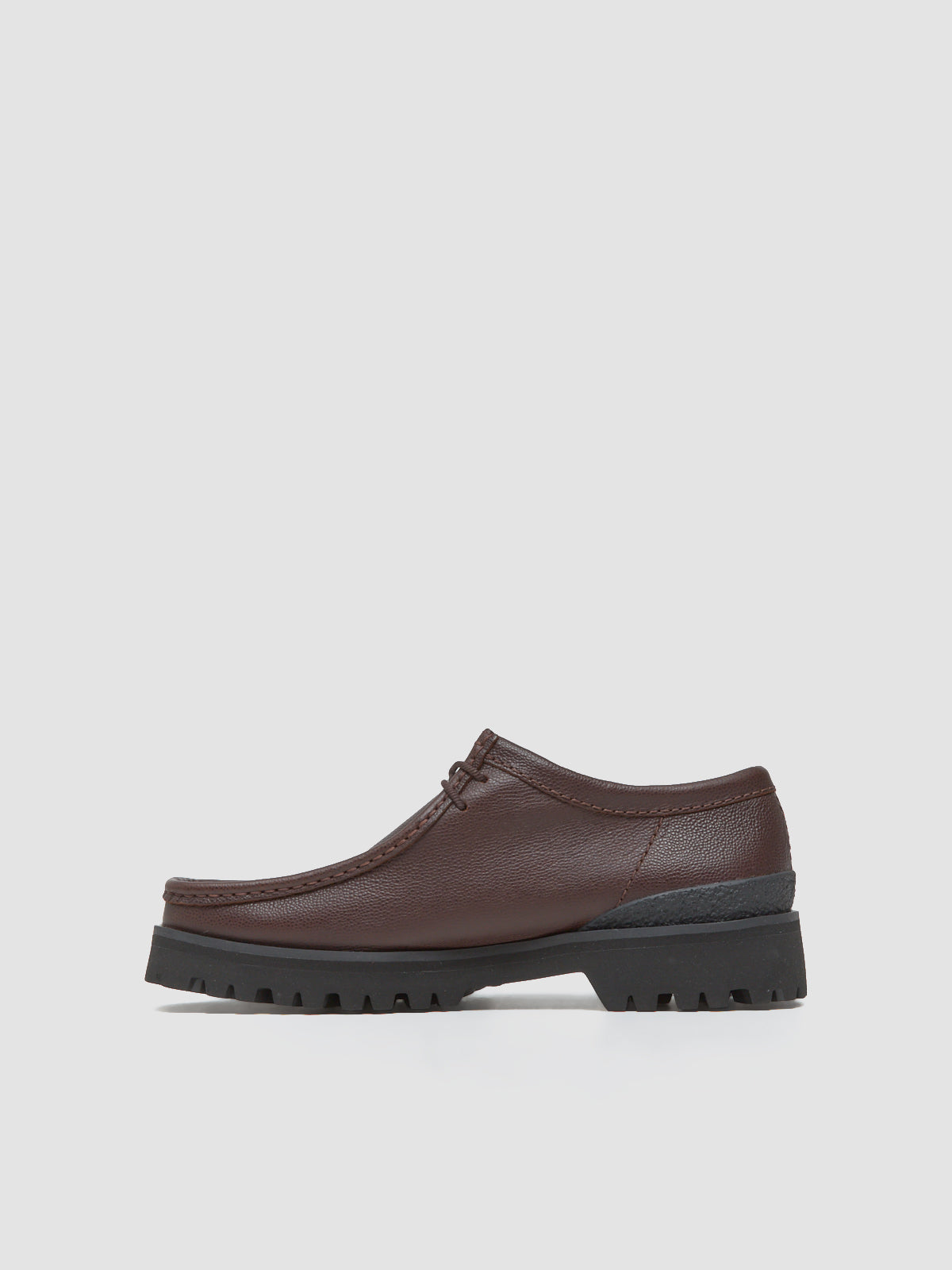 Walla Yukoner Shoes in Brown Scotch Grain