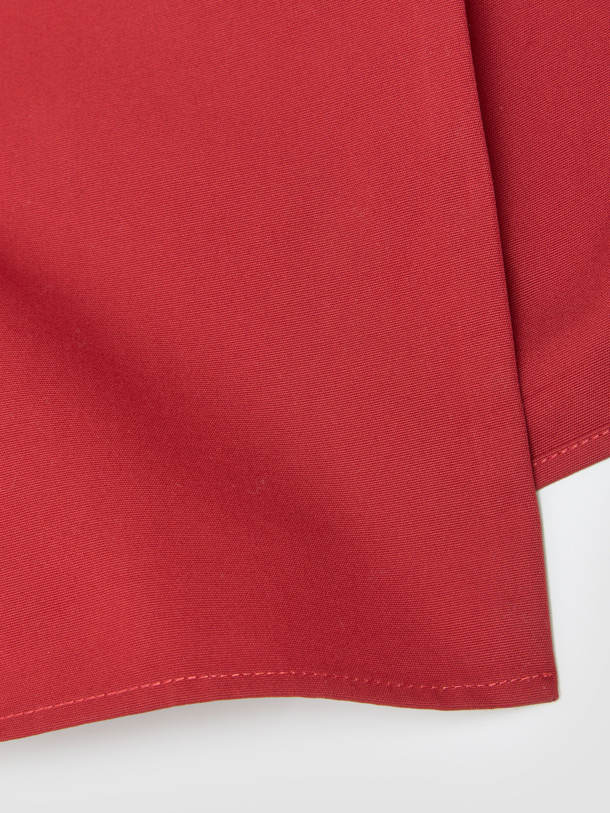 Poplin Dress in Red