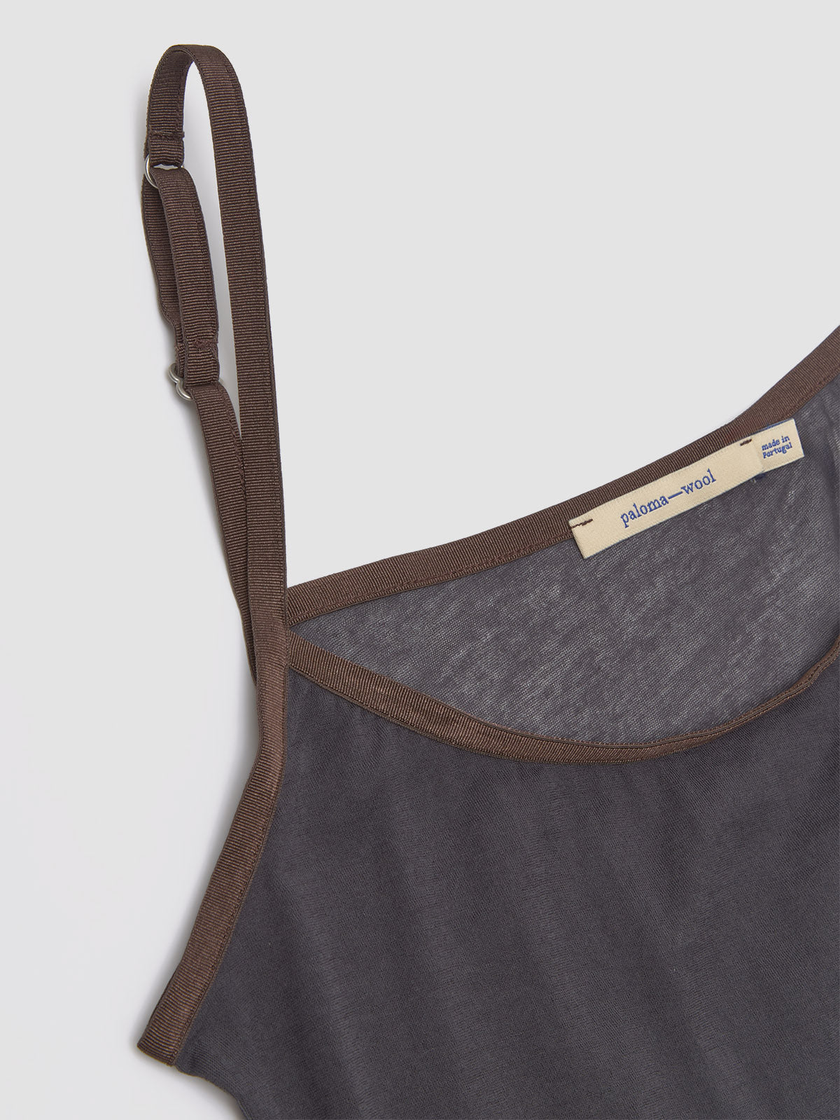 Nasem Top in Grey