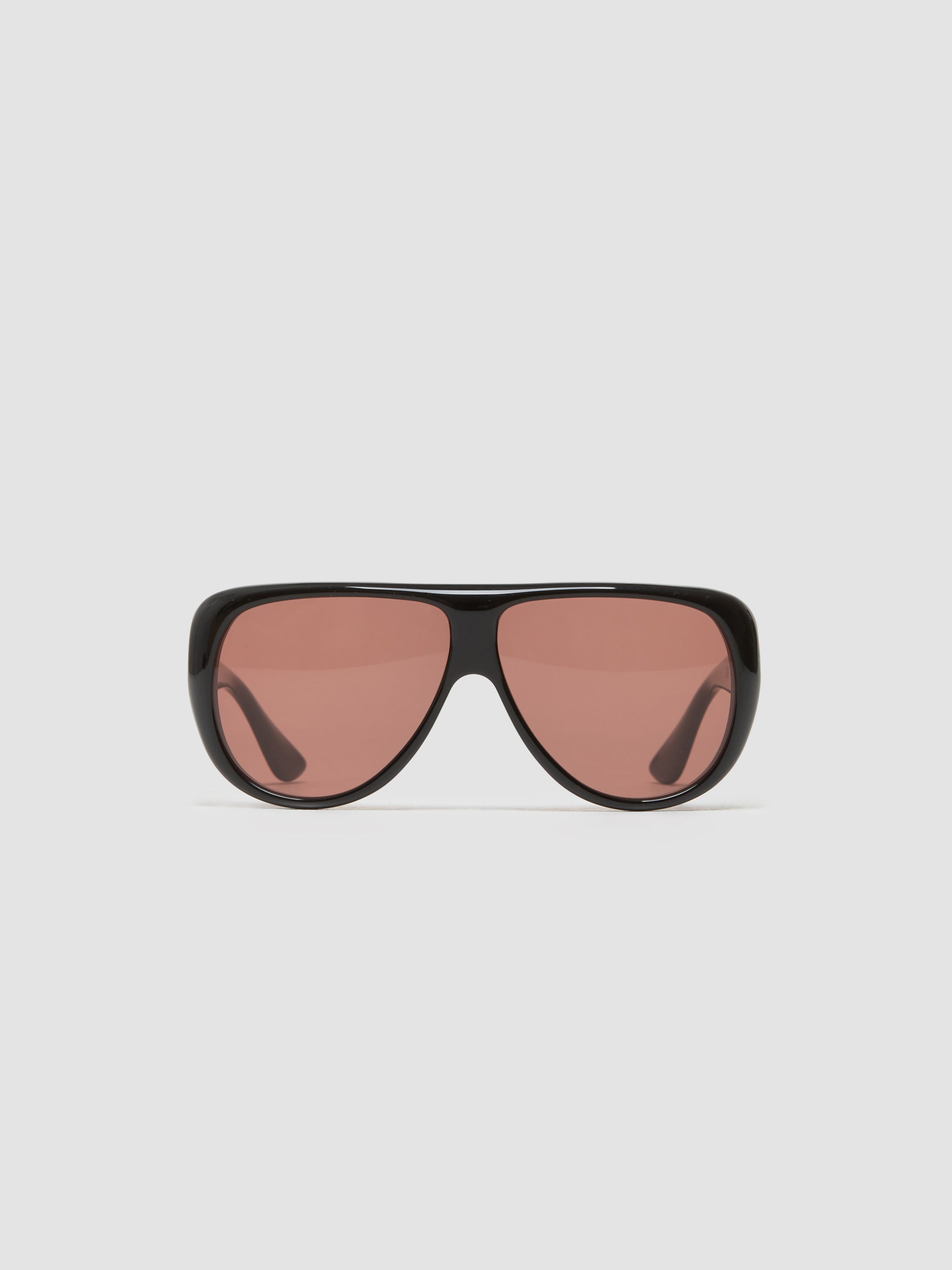 Gambia Sunglasses in Black with Tobacco Lenses